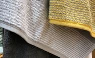 hand towel "two-tone" - luxury home collection