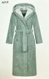 bathrobe "Geena" red green